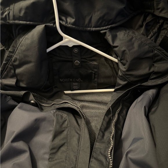 North End black and gray ski/anorak style jacket, women's size large, great cond - Picture 11 of 12